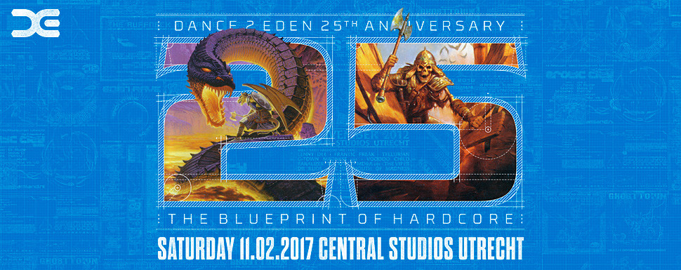 Dance 2 Eden 25th anniversary - The Blueprint of Hardcore